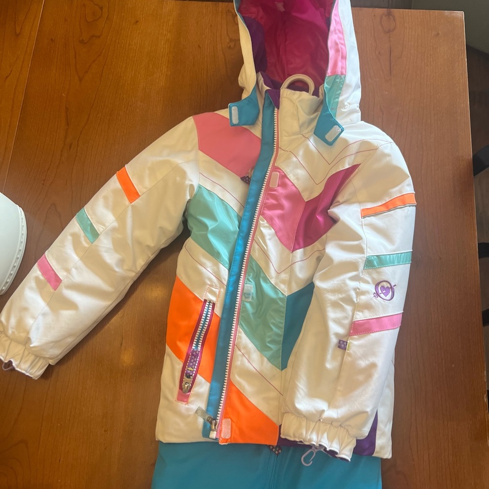 Girls Obermeyer Ski suit.